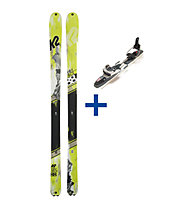 K2 WayBack Telemark Set: Ski+Bindung