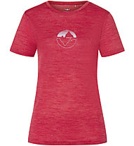 Kaikkialla Kivisuo W - T-shirt - donna, Red