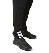 Kappa 222 Banda - pantaloni lunghi fitness - uomo, Black/White