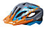 KED Street Jr Pro - casco bici - bambino, Grey/Orange