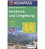 Kompass Karte Nr. 036 Innsbruck und Umgebung | Innsbruck e dintorni 1:35.000, 1:35.000