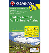 Kompass Carta N° 82 Tures/Valle Aurina / Taufers/Ahrntal 1:50.000, 1:50.000