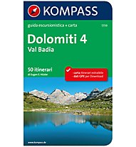 Kompass Karte N.5739: Dolomiti 4  Val Badia, N.5739
