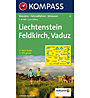 Kompass Carta N.21: Liechtenstein, Feldkirch, Vaduz 1:50.000, 1:50.000