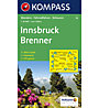 Kompass Karte N.36: Innsbruck Brenner - 1:50.000, 1:50.000