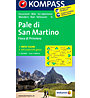 Kompass Karte Nr. 76 Pale di San Martino, 1: 50.000