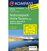 Kompass Karte N.49: Nationalpark Hohe Tauern Süd - 1:50.000, 1:50.000