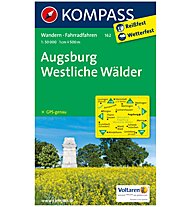 Kompass Carta Nr. 162 Augsburg, Westliche Wälder 1: 50.000, 1: 50.000
