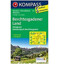 Kompass Karte Nr. 794 Berchtesgadener Land 1:25.000, 1:25.000