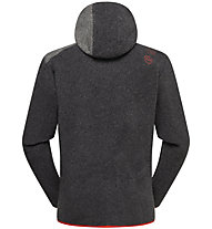 La Sportiva  Agon Hoody M - Kapuzenpullover - Herren, Dark Grey/Grey/Red