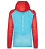 La Sportiva Briza Windbreaker - giacca trail running - donna, Light Blue/Red