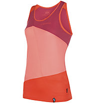La Sportiva Charm - top arrampicata - donna, Dark Red/Pink/Orange