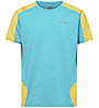 La Sportiva Compass M - T-Shirt trekking - uomo, Light Blue/Yellow