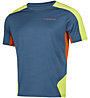La Sportiva Compass M - Trekking-T-Shirt - Herren, Blue/Green/Orange