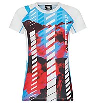 La Sportiva Draft - Trailrunnungshirt - Damen, White/Blue/Red
