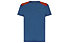 La Sportiva Embrace M - T-Shirt trekking - uomo, Light Blue/Red/Green