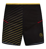 La Sportiva Freccia M - pantaloni corti trail running - uomo, Black/Yellow