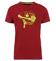 La Sportiva Helmet - T-Shirt arrampicata - uomo, Red