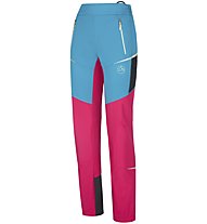 La Sportiva Ikarus Pant - Skitourenhose - Damen, Pink/Light Blue/Black