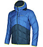 La Sportiva Pinnacle Down M - giacca piumino - uomo, Light Blue/Blue