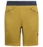 La Sportiva Roots M - pantaloni corti arrampicata - uomo, Dark Yellow/Blue