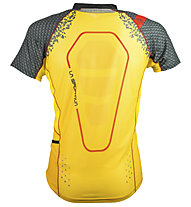 La Sportiva Sonic Trail Running T-Shirt, Black/Yellow