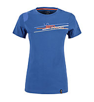 La Sportiva Stripe 2.0 - T-shirt arrampicata - donna, Blue