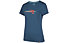 La Sportiva Stripe Cube W - T-shirt - donna, Blue/Orange