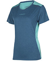 La Sportiva Tracer W - maglia trail running - donna, Blue/Light Blue