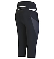La Sportiva Triumph Tight 3/4 - pantaloni trail running - donna, Black