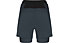 LaMunt Teresa Light 2IN1 II - pantaloni corti trekking - donna, Dark Blue