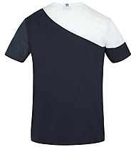 Le Coq Sportif Saison 1 Ss - T-shirt Fitness - Herren, Blue/White