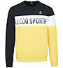 Le Coq Sportif Saison 2 Crew N1 M - felpa - uomo, Yellow