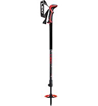 Leki Haute Route 2 - bastoncini sci alpinismo, Black/Red