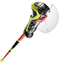 Leki WCR SL 3D - Skistöcke, Red/Black/Yellow