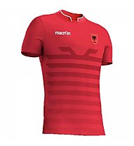 Macron Maglia calcio Home Nazionale Albania EURO 2016, Red