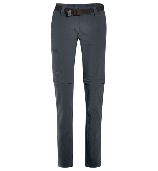 Maier Sports Inara Slim Pantaloni Trekking Donna – Nero, Taglia 40 – Idrorepellenti, Asciugatura Rapida, Elastici