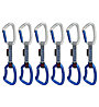 Mammut Crag Keylock Indicator 6x - set rinvii, Blue / 10 cm