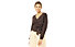 Mandala French Yoga Wrap - Langarmshirts - Damen, Brown