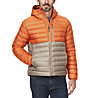Marmot Highlander Hoody - giacca in piuma - uomo, Orange/Brown