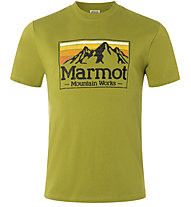 Marmot MMW Gradient SS - T-Shirt - Herren, Green