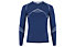 Meru Angoon LS - maglia tecnico manice lunghe - uomo, Blue/Light Grey