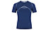 Meru Angoon SS - maglietta tecnica - uomo, Blue/Grey