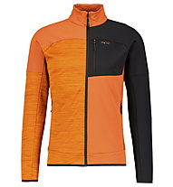 Meru Busselton Mock Neck Fz M - Fleecepullover - Herren, Orange/Black