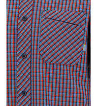 Meru Egio M - camicia a maniche corte - uomo, Red/Blue