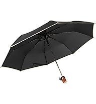 Meru Folding Umbrella Automatic - ombrello tascabile, Black/Beige
