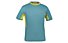 Meru T-Shirt funzionale da bambino, Tille Blue/Sulphur Spring