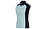 Meru Kasilof Hybrid Vest W - gilet ibrido - donna, Light Blue/Black