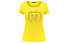 Meru Leeston Slub - T-Shirt trekking - donna, Yellow