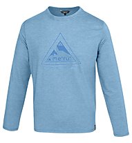 Meru Skövde - maglia a maniche lunghe trekking - uomo, Blue